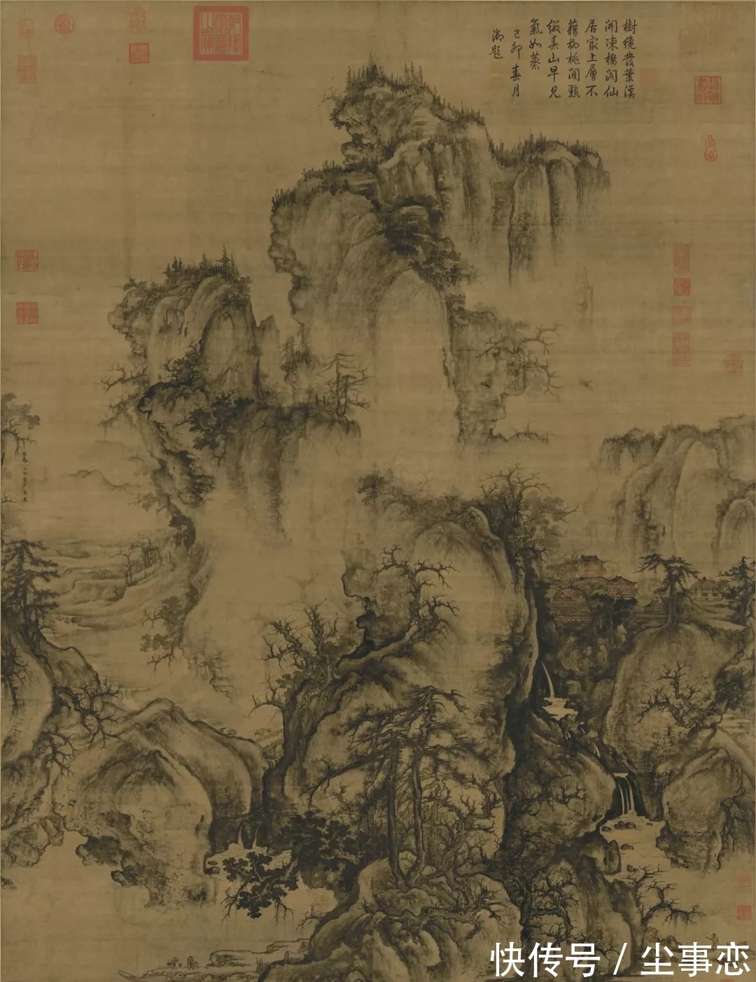 皇宫@他的山水让宋代皇帝爱得发狂,整个皇宫都是他的画,如何做到呢