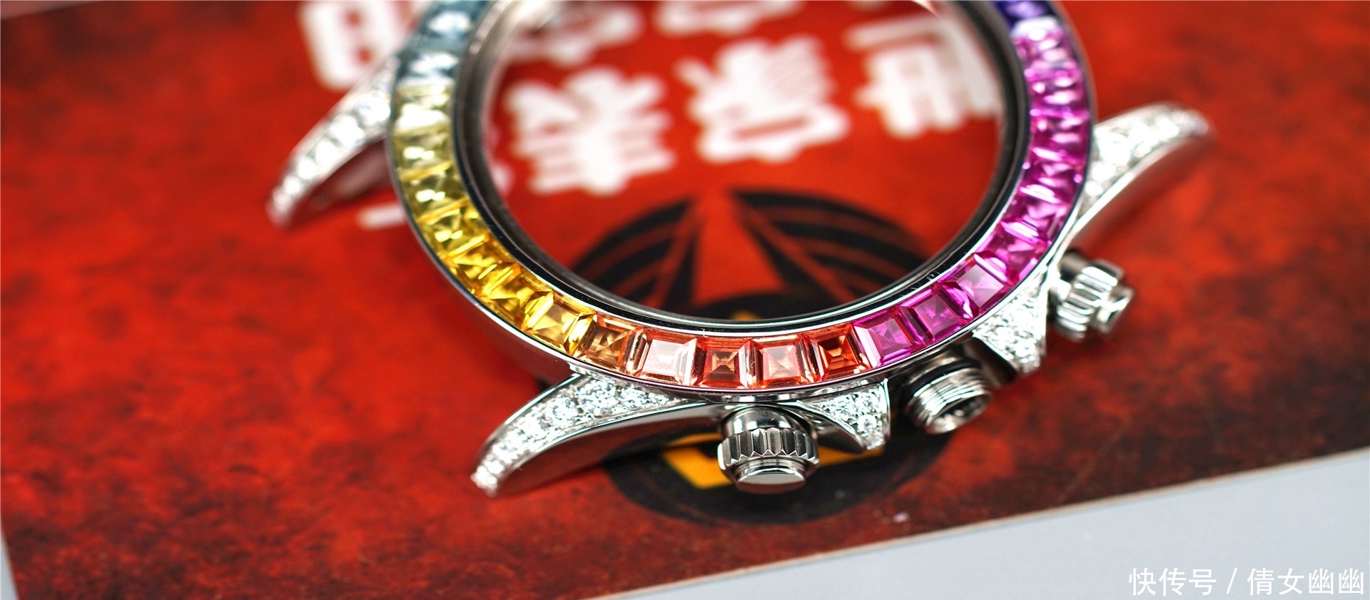 机芯|N厂4130机芯劳力士镶钻彩虹迪通拿完整评测