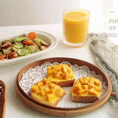 吐司|芒果酸奶吐司