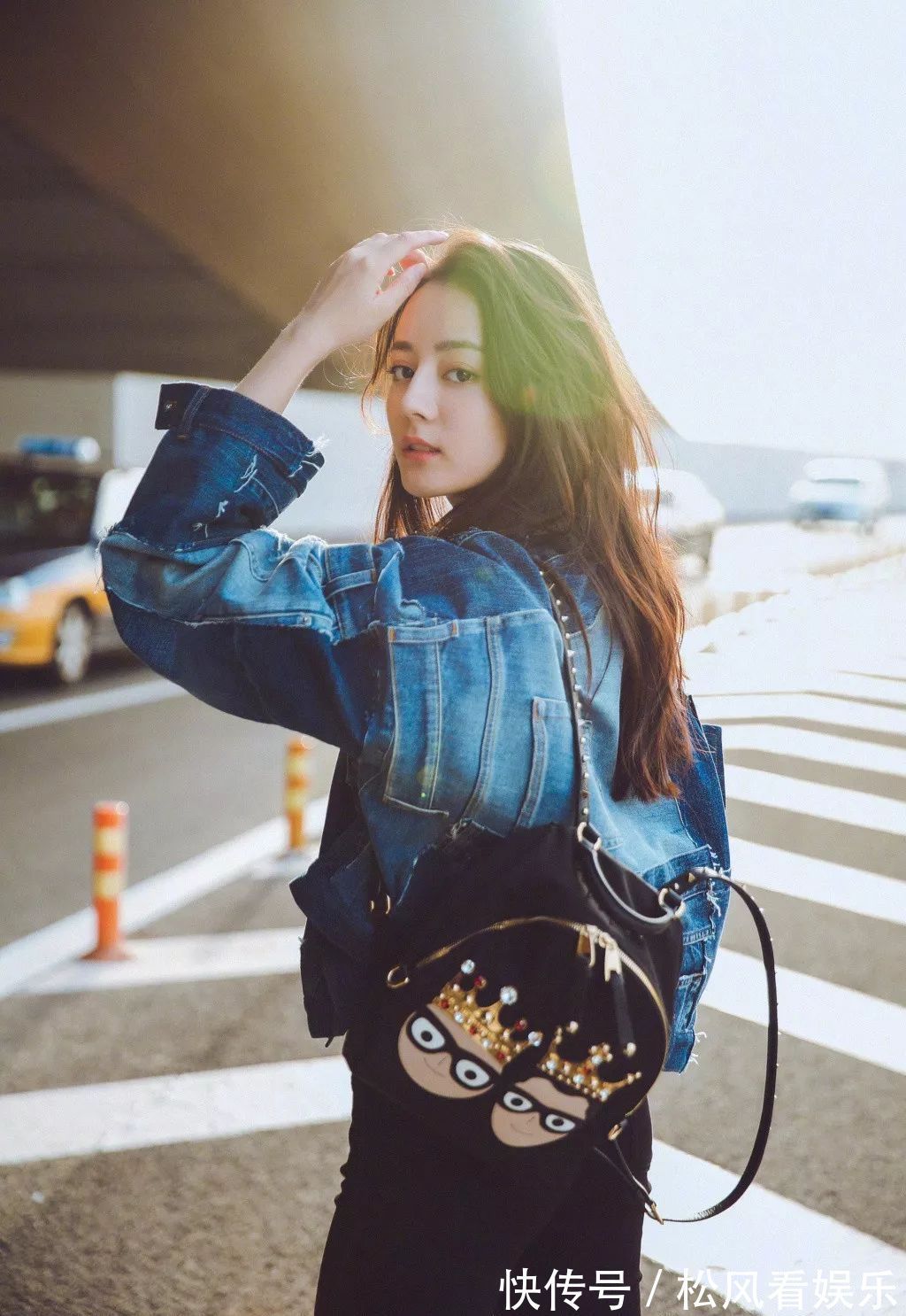 蓬松|想让发量看起来更多首选热巴娜扎同款空气感卷发,减龄还显脸小