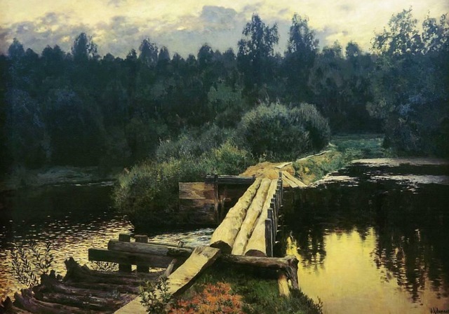 孔雀东南飞#世界名画《夏日的傍晚》,为何越看越让人害怕,它藏着一个秘密