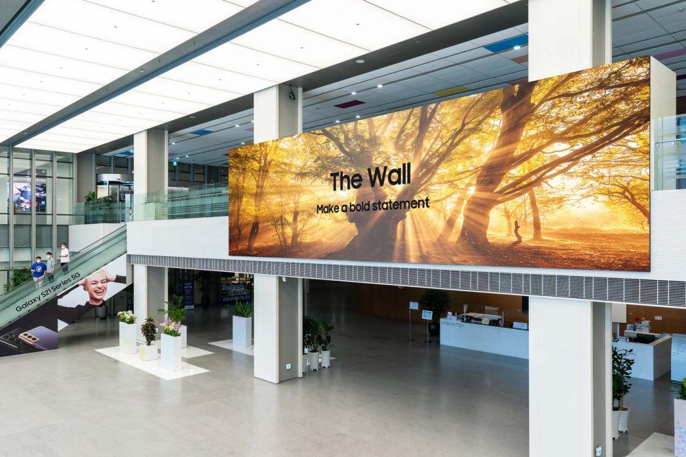 the|三星发布 1000 英寸 The Wall 显示屏：高达 16K 分辨率