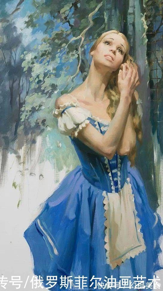 沃斯特雷佐娃!俄罗斯画家阿纳斯塔西娅·沃斯特雷佐娃漂亮油画作品欣赏