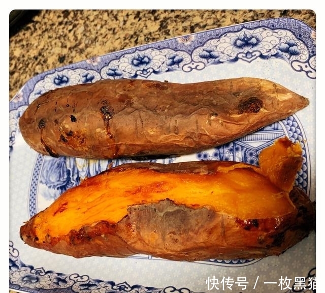 不脏|不用烤箱不脏手,香甜流油的烤红薯,一个电饭锅就可以实现