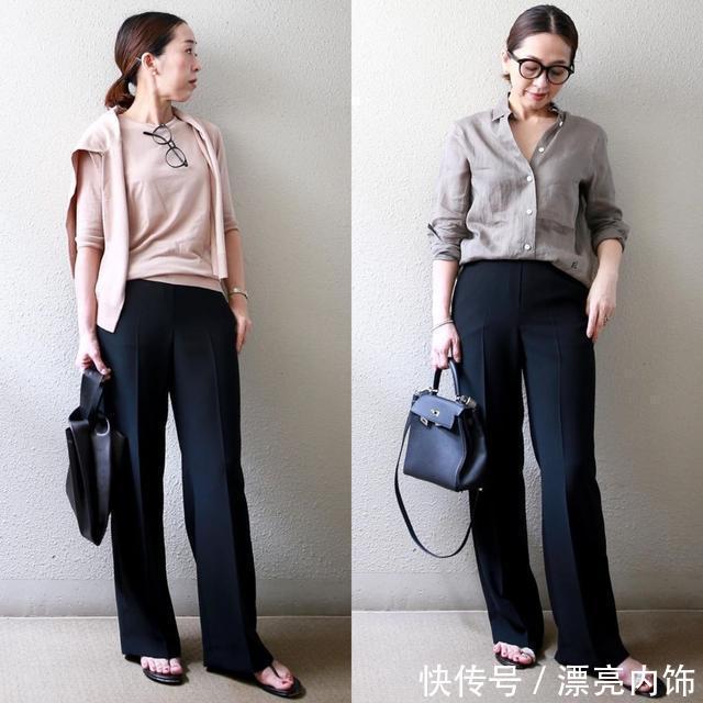 50岁女人别总穿一身黑了，不妨试试这样穿，显白还减龄