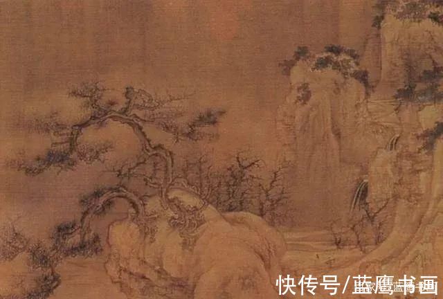 局部2&落笔细致，能画词人难以描述景象的画家王诜