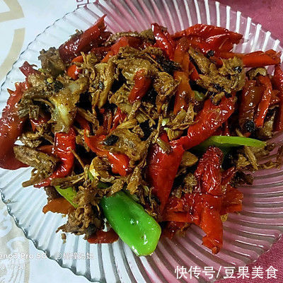 豆豉|可口好上手的干椒皮炒拆骨肉，再也不担心吃不上饭了