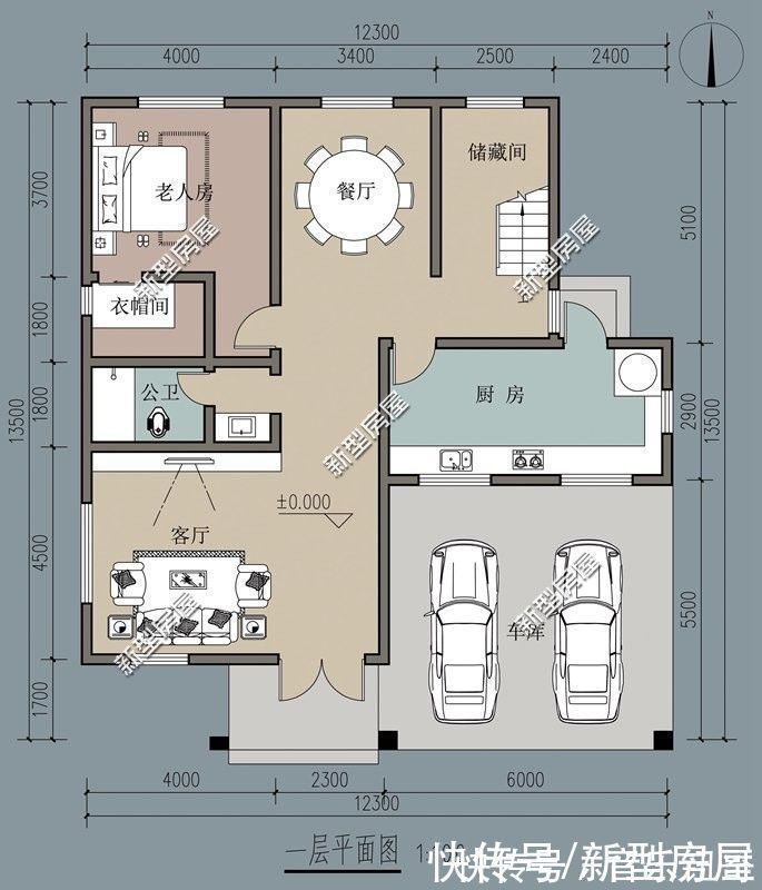 露台|30万的存款,能在农村建什么样的房子?这8套图纸看看你喜欢哪套