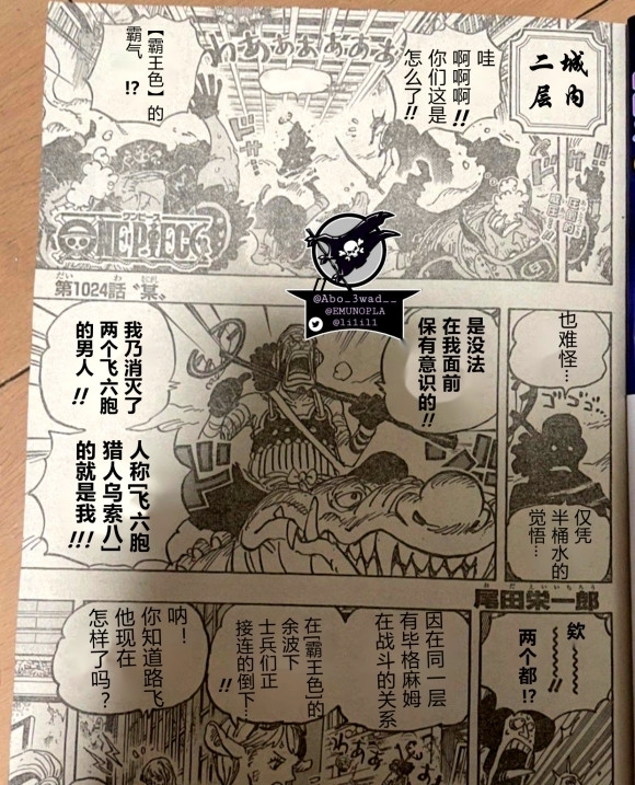 霜月|海贼王1024话汉化,为报霜月牛丸一饭之恩,大和决心对抗父亲凯多