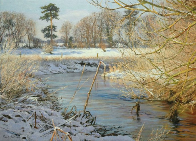 Peter#英国Peter Barker油画风景(二)