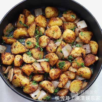 做法|孜然香煎土豆块的做法