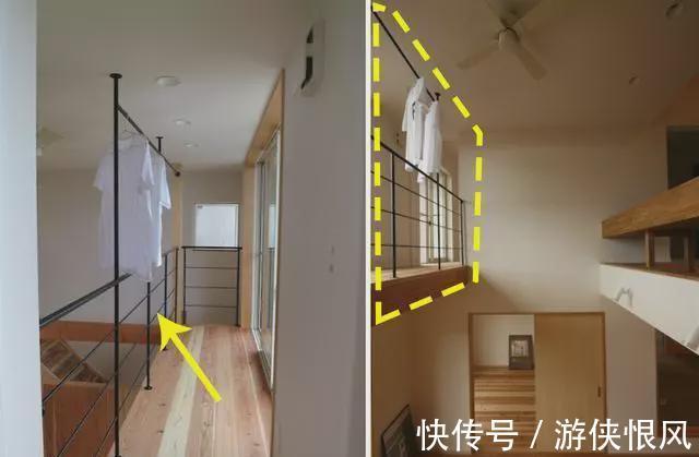 晾衣绳|不对比不知道,原来日本人都把楼梯走廊改成阳台,实用性这么多!