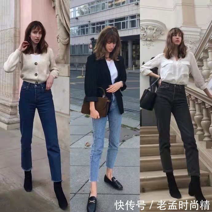 牛仔裤|简简单单的牛仔单品搭配,轻松简约