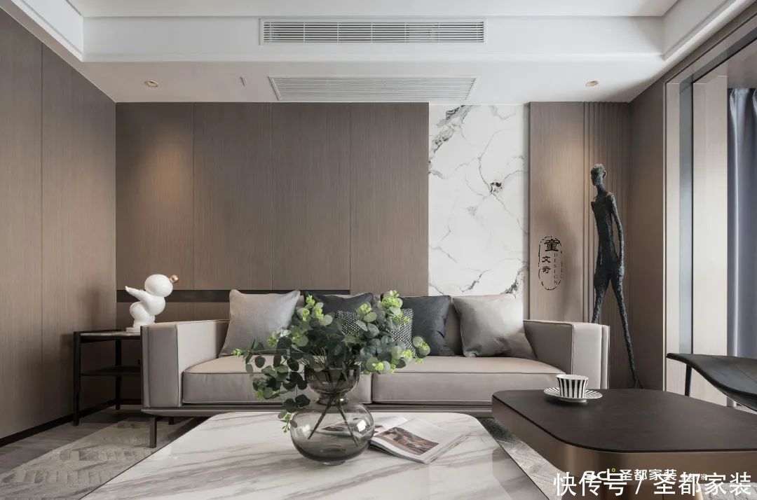 过时|140㎡现代简约风 这样设计再住30年也不过时！