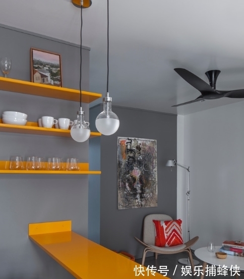 简约|丰富室内光源层次,达到良好的照明效果,整体也很时尚