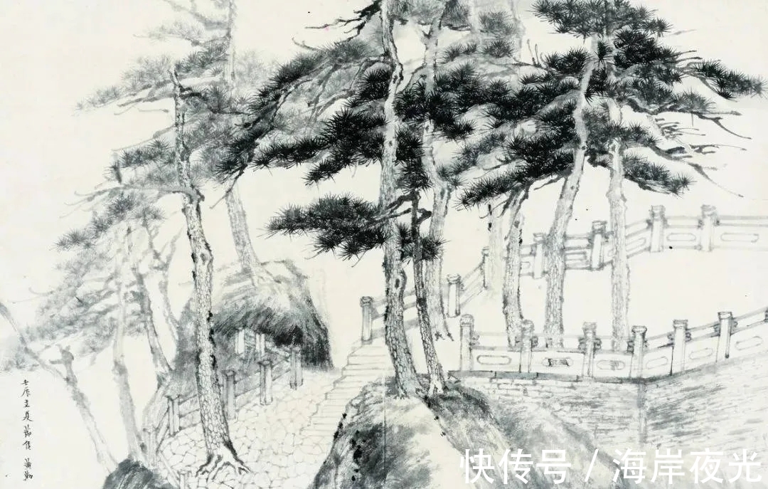 张谷旻#一个有才情的女画家|黄勤山水画