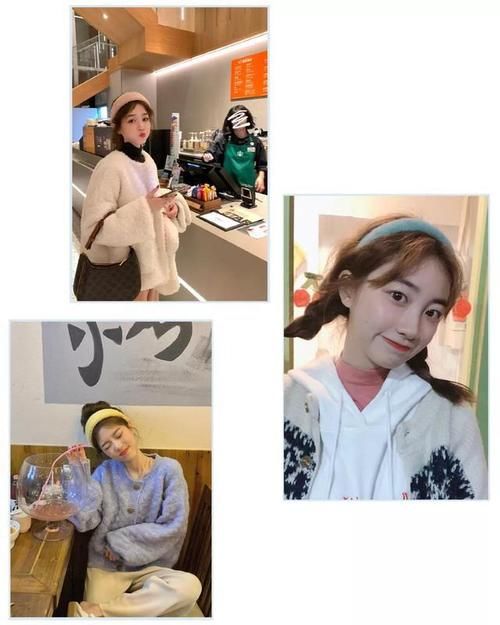 不管是什么款式，只要有了毛茸元素，整个人都变软萌了