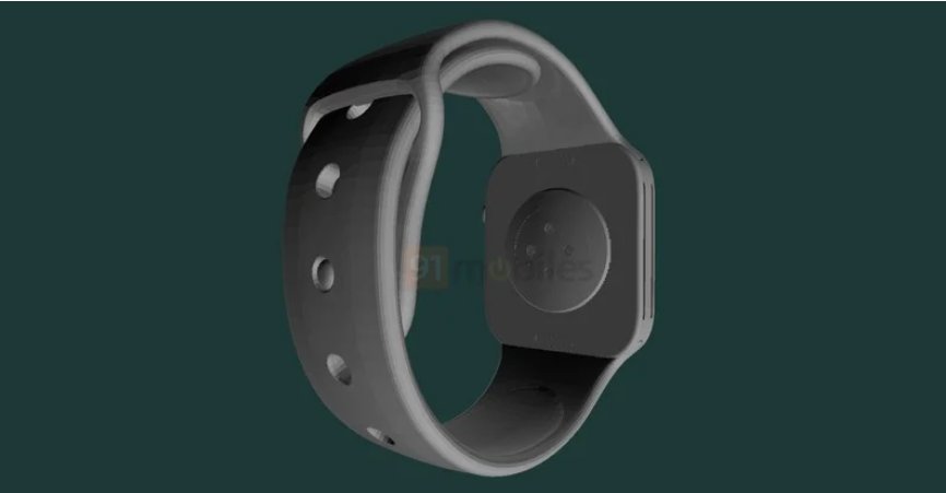曝光|苹果 Apple Watch Series 7 CAD 渲染图曝光
