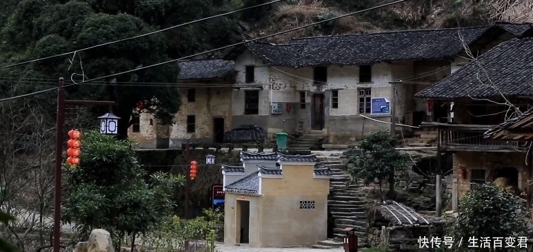 青石板道|安徽大别山中古村，有山有水原生态，成体会宁静之所