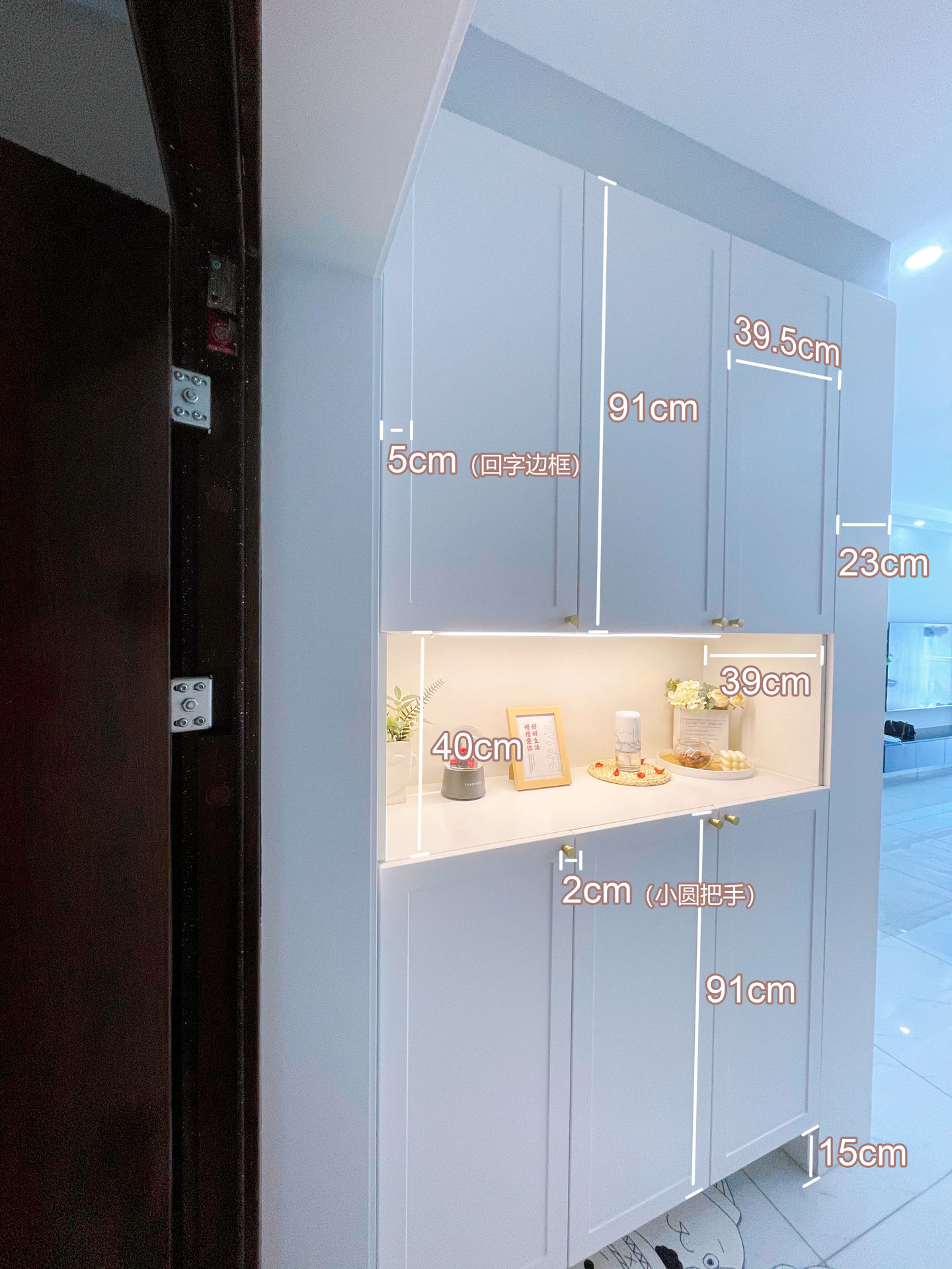 墙面|来晒晒硬装+软装只花10万的新房，已入住5个月，邻居夸太会省钱了