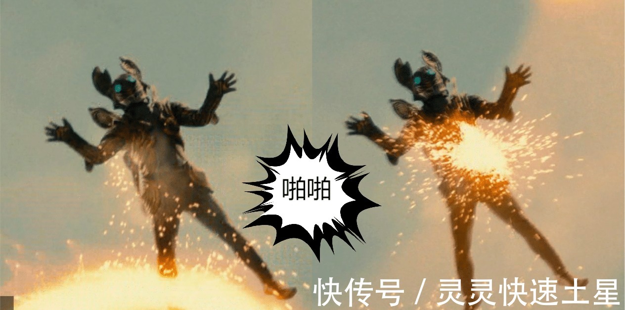 奥特曼|泽塔奥特曼圆谷花式玩炸怪，这次玩奥特曼放烟花，特效给100分