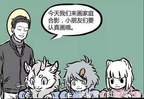 非人哉|非人哉：哮天小朋友的作品还是作业，总能让观音满头大汗！