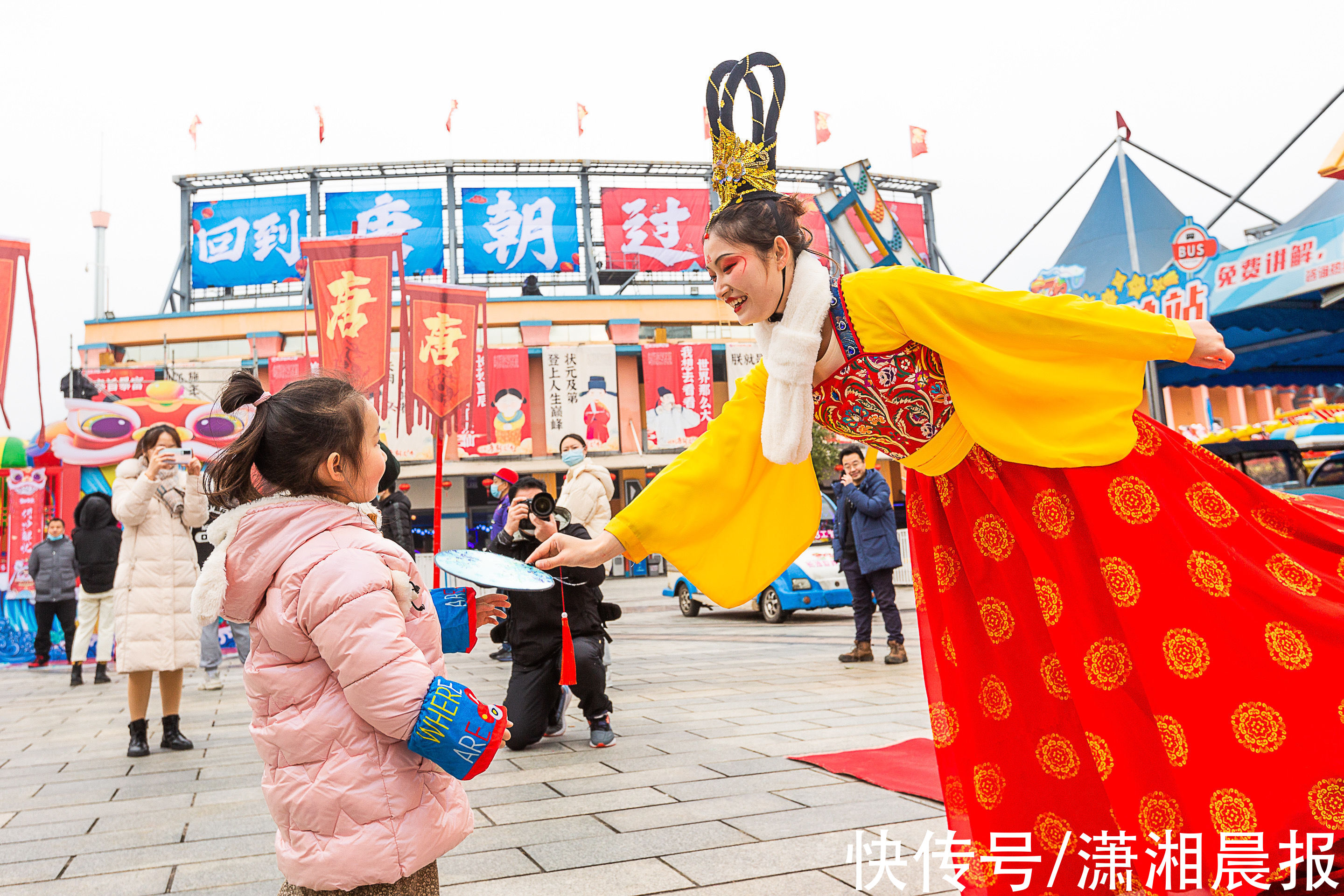 唐风#穿汉服、赏烟花，长沙世界之窗推出七大主题活动打造唐风中国年