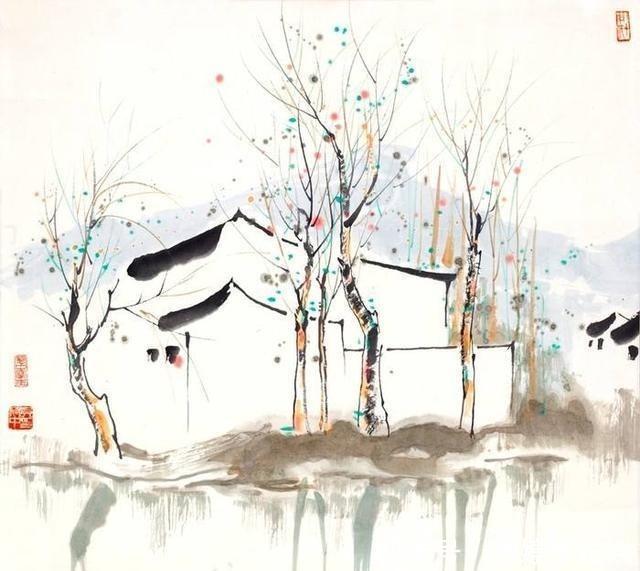 成就|中国的梵高:浅析吴冠中绘画的艺术成就和艺术美感