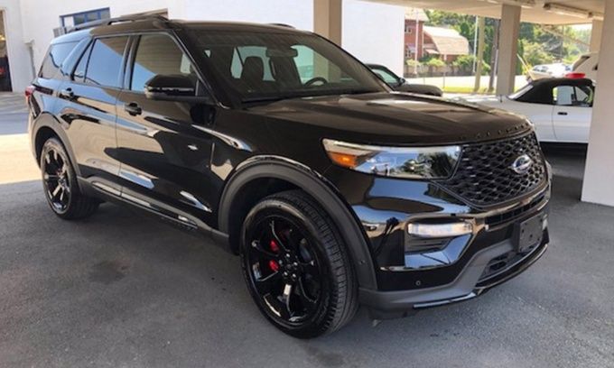 探险者|福特探险者ST实拍 搭3.0T引擎/2+3+2座椅布局