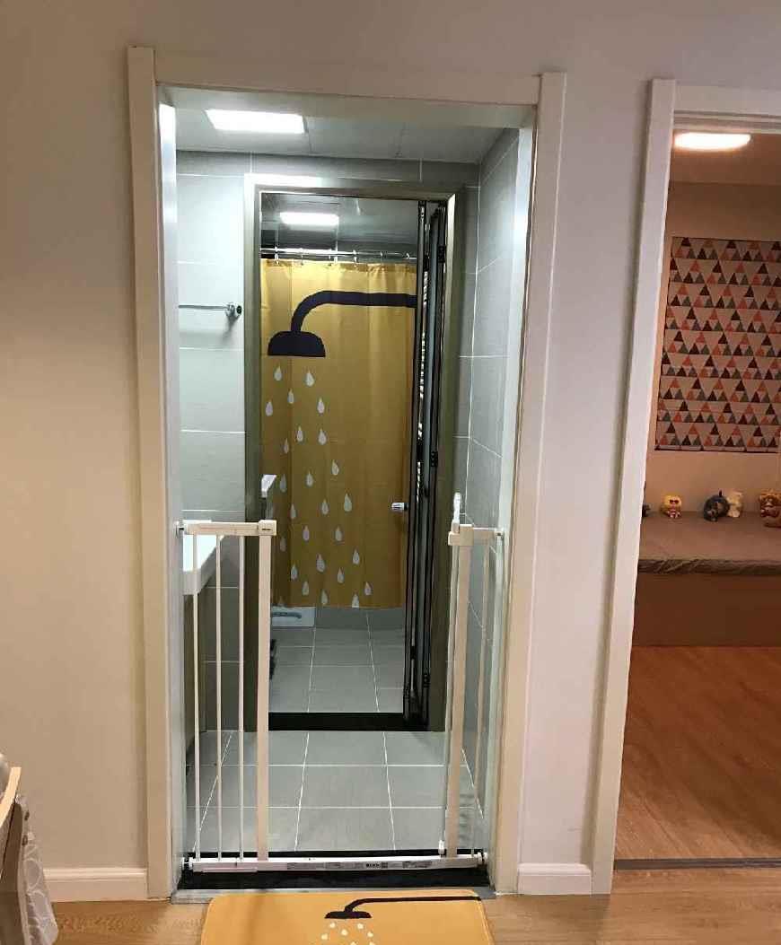 完工|老婆硬要在厕所装“护栏”，客厅多隔出一间房，完工后效果很赞
