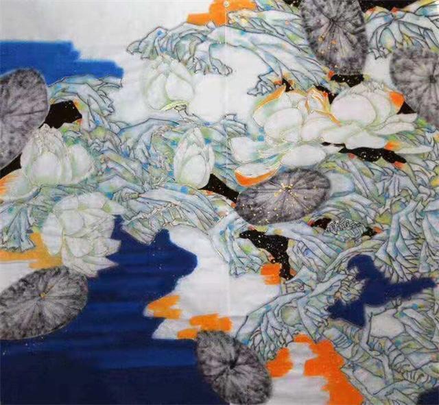 岁月如歌#《红了山村醉了秋》:著名画家边广兰作品赏析