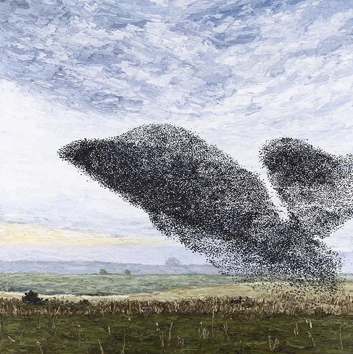 加拿大画家马特·巴恩的风景油画,笔触流畅,大美