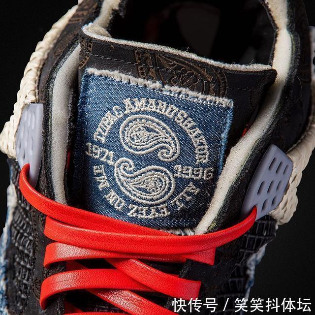 腰果花 致敬说唱巨星!这双牛仔腰果花AJ4只能看不能买