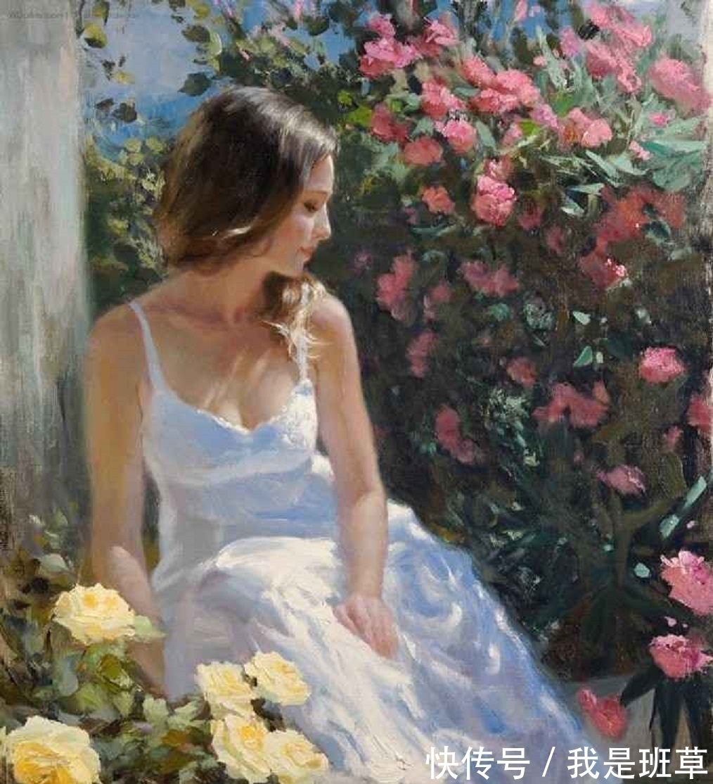 绘画@前苏联大兵艺术家心中对女性的讴歌与赞美,沃列戈夫的女性人物画