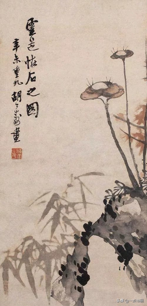 清健!晚清画家 胡公寿:集诸家之妙,山水花卉自成一体