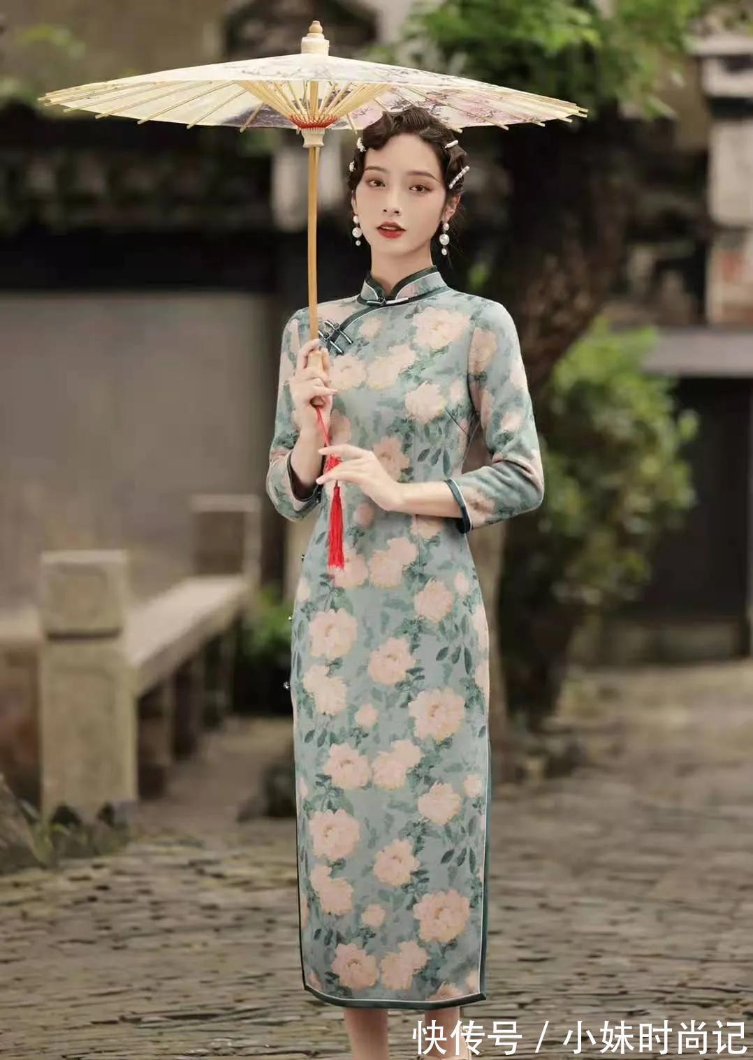 好处|高腰旗袍的好处,不要跟着潮流或者随着大众,如何给你的美丽加分