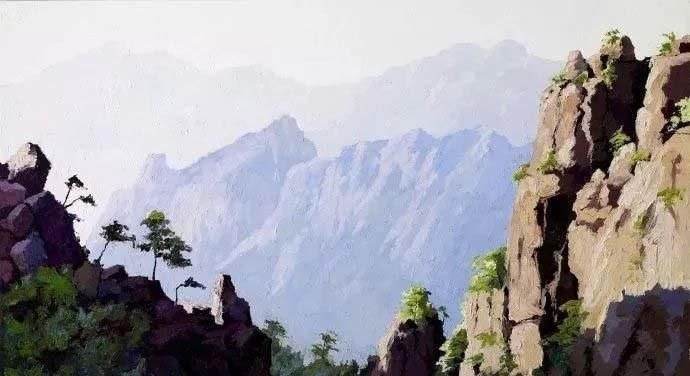 庞均&另类的山水画——画家庞均充满柔情诗意的风景油画作品