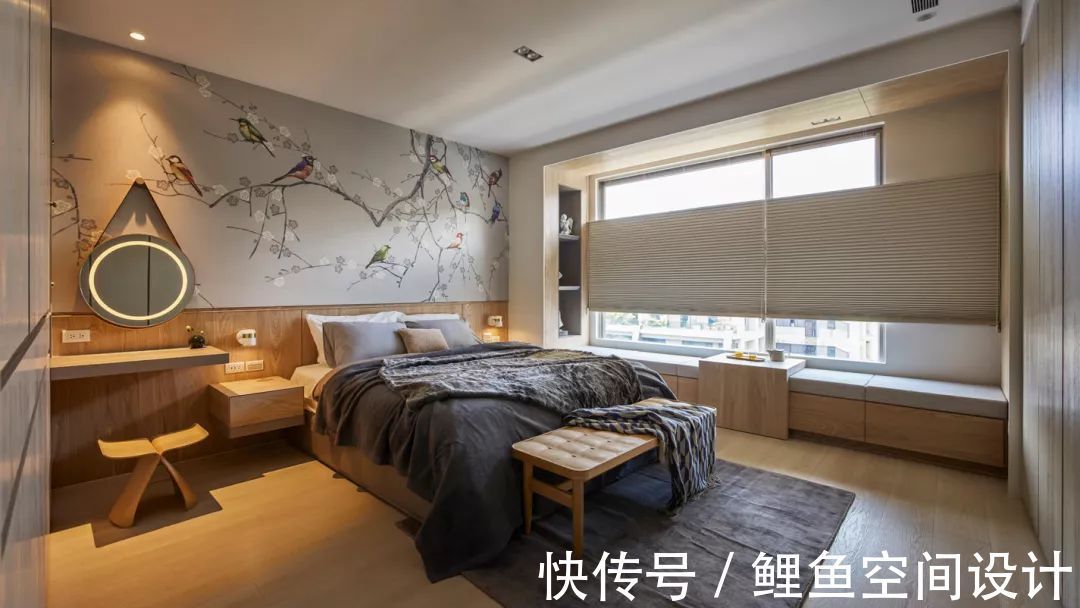 客厅|180㎡现代简约，暖色调的浪漫，温馨舒适自然