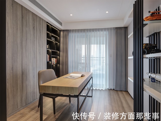 传达|175平现代风惊艳四居室，格调上的低奢传达出年轻化的空间理念