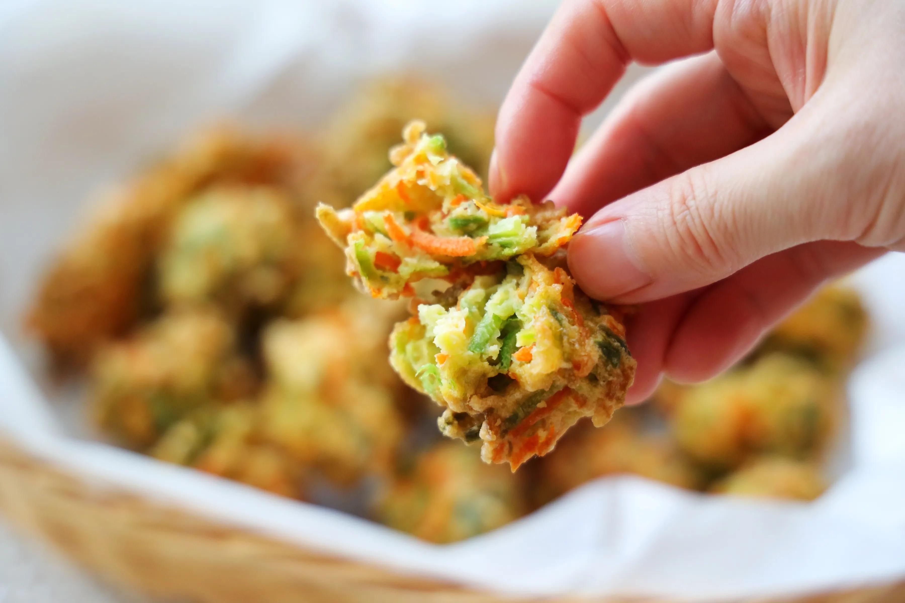 冬天萝卜好吃不贵,炸一锅素丸子,不油不腻,比肉丸子还要好吃