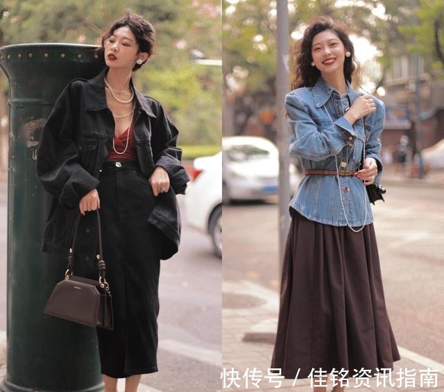 半身裙 秋冬“半身裙”怎么穿才不平庸跟着时尚潮人,穿出气质感!