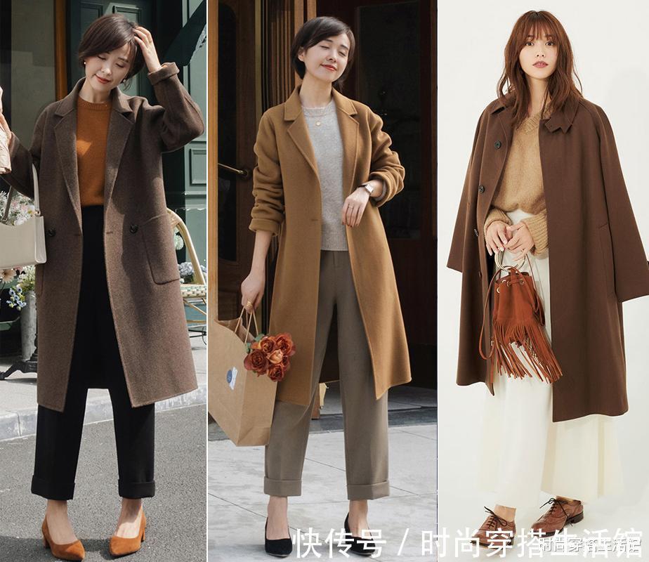 大衣|寒冬腊月怎么穿保暖又时髦?这21套搭配模板,遇见更美的自己