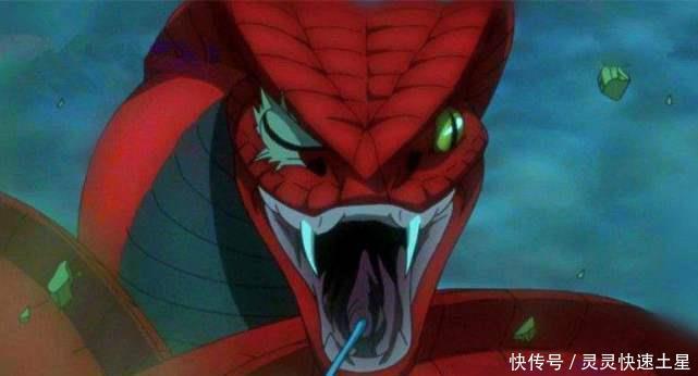 火影忍者|火影忍者 最强的5只蛇类通灵兽， 初代万蛇是垫底，首位无人能召唤！