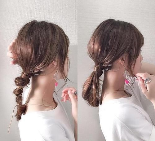 姑娘,好看的编发那么多,为什么非得整天清汤寡水披着头发呢