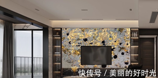 悬浮吊顶|130m极简风+无主灯,悬浮吊顶设计!