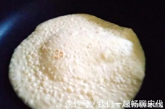 无需抹油，自己能鼓起来的饼，太好吃了，我已经做许多次了