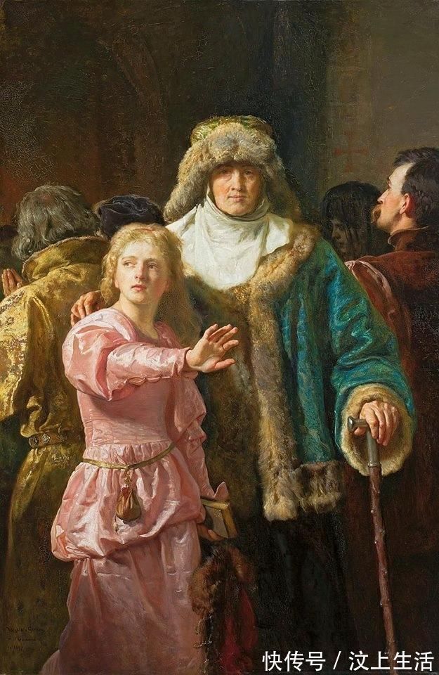 画家!不为人知的19世纪杰出的波兰画家--沃伊切赫·格森