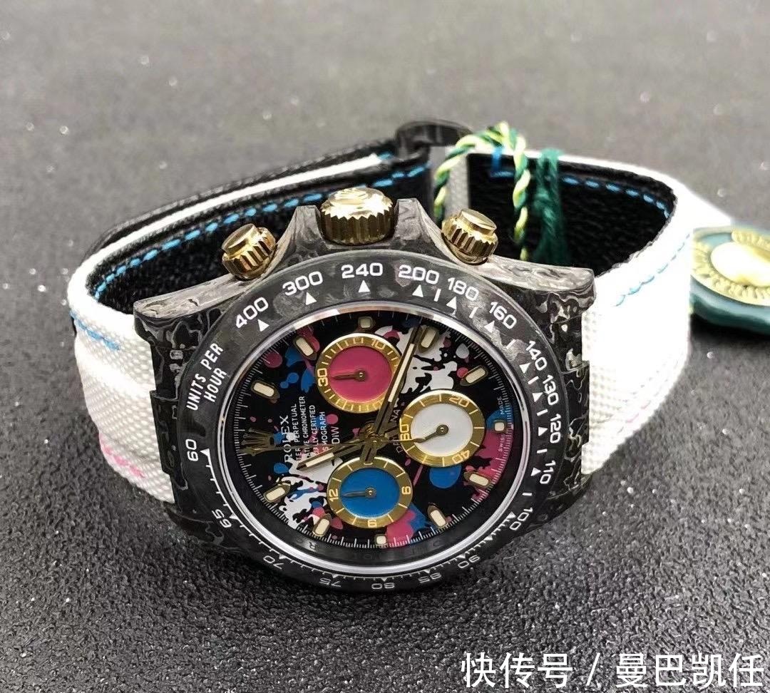 迪通|TW厂劳力士迪通拿DIW碳纤维定制手表能代替N厂版本吗？