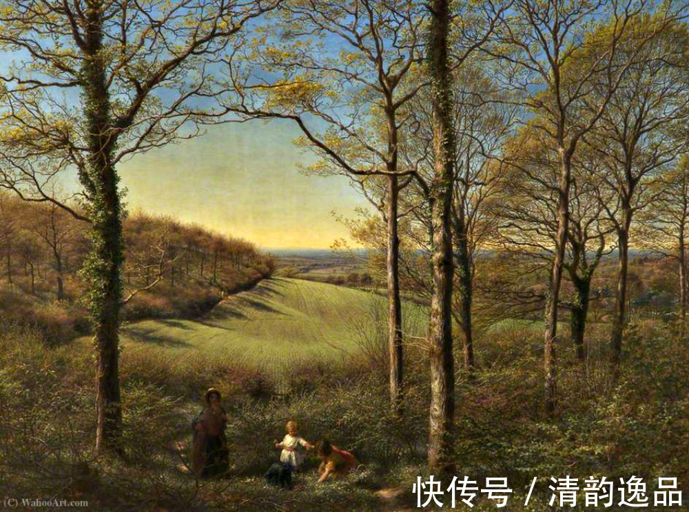 j英国画家詹姆斯·托马斯·林内尔油画作品选集