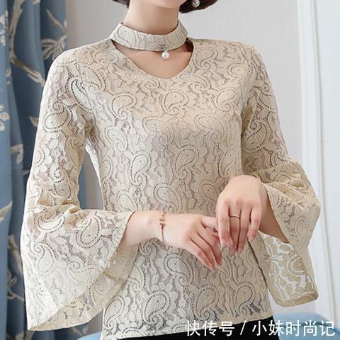 印花|无袖、短袖、中袖的雪纺衫,白领丽人们的通勤款这都有